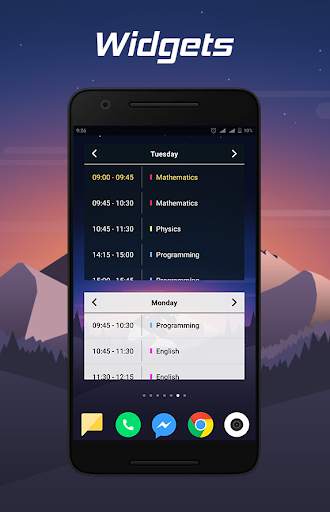 Timetable screenshot 5