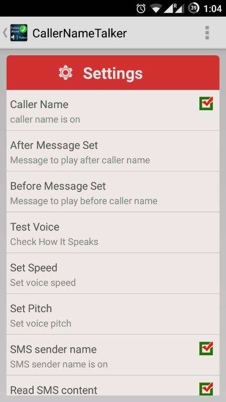 Caller Name Talker  Advance screenshot 3