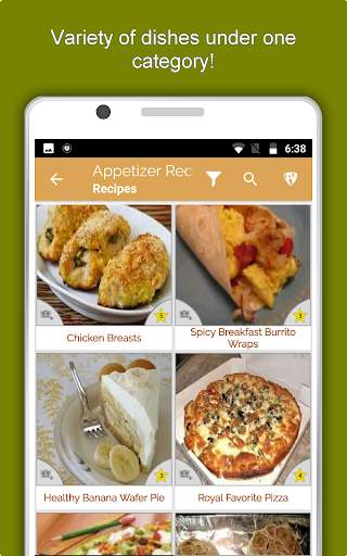 Appetizers, Snacks & Starters Food Recipes Offline screenshot 13