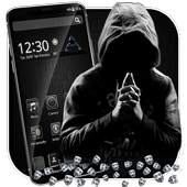 Black Hacker Gravity Theme 1.1.1