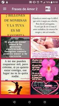 Frases de Amor 2 para facebook y whatsapp screenshot 2