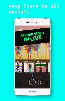 Glitch Video Editor-video effects -  VHS Fx 2 تصوير الشاشة