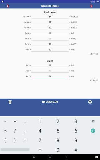 Cash Calculator -Money Counter скриншот 5
