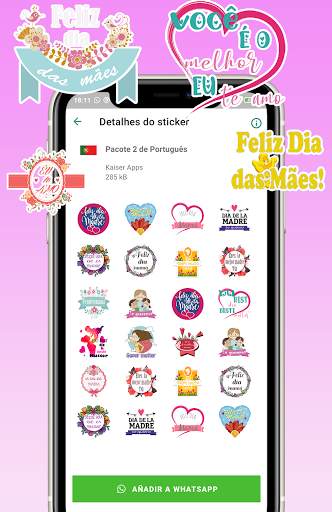 🌸👩‍👦Stickers dia de la madre para WhatsApp screenshot 5