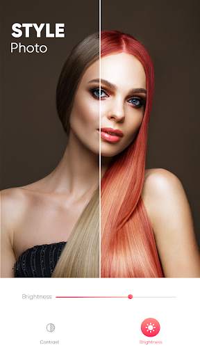 Hair Color Changer 4 تصوير الشاشة