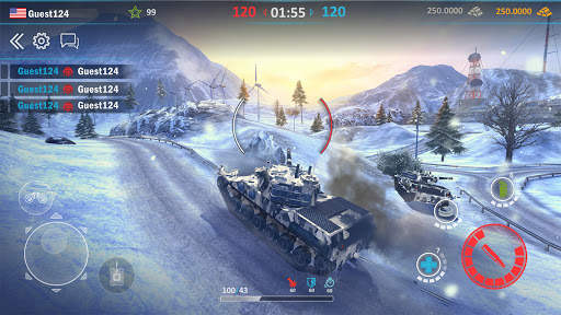 Modern Assault Tanks: Tank Games screenshot 1