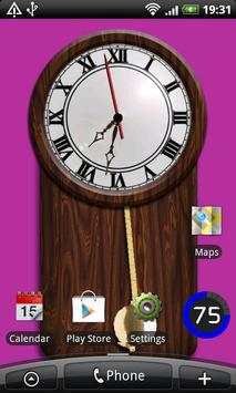 Pendulum Clock LiveWallpaperV2 screenshot 3