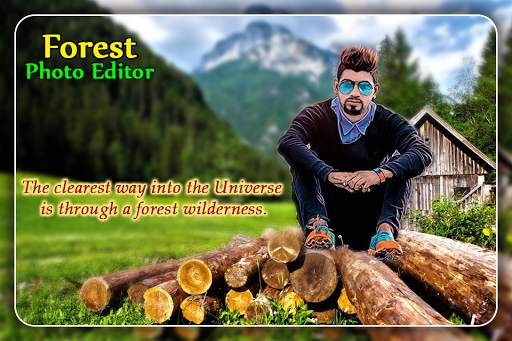 Forest Photo Editor screenshot 2