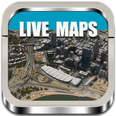 GPS mapas ao vivo icon