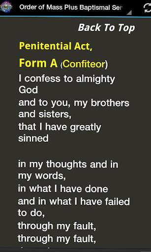 Catholic Mass Guide - Lite screenshot 4