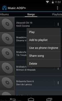 Music AOSP  screenshot 2