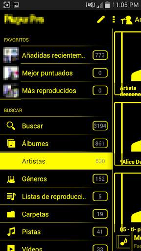 SKIN PLAYERPRO V3 NEON YELLOW screenshot 5