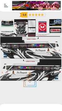 Livery Bus PO Haryanto screenshot 7