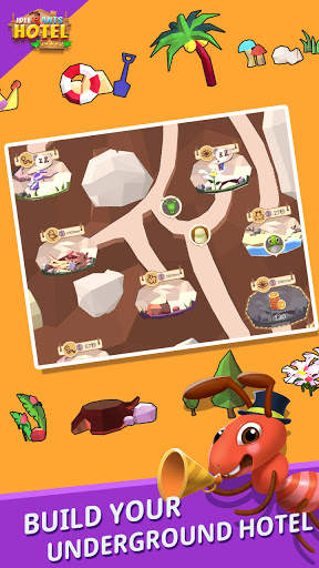 Idle Ants Hotel - Simulator Game 2 تصوير الشاشة