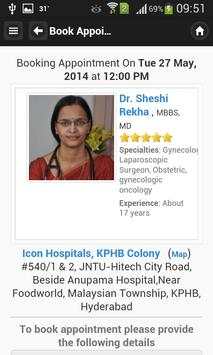 Dr Sheshi Rekha Appointments screenshot 3