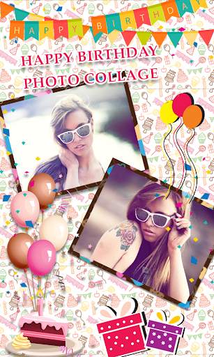 Birthday Collage Maker screenshot 1