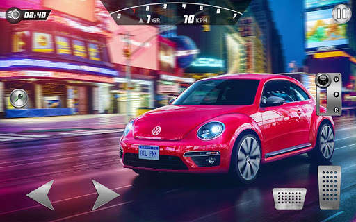 Beetle Classic Car: Crazy City Drift, Drive Stunts screenshot 4