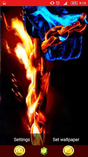 Fire And Ice Live Wallpaper screenshot 5