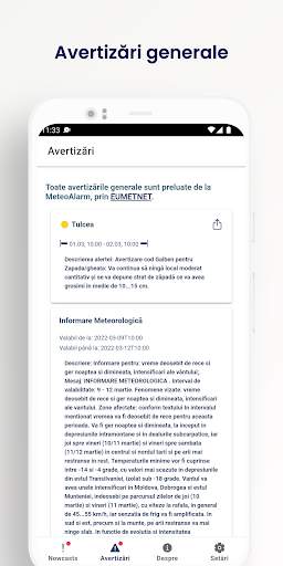 Alerte Meteo Romania screenshot 3