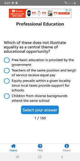 LET Reviewer | Prof Ed Gen Ed reviewer screenshot 1
