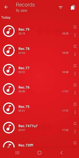 Voice Recorder 6 تصوير الشاشة