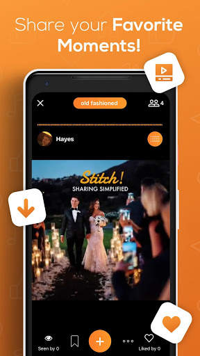 Stitch for group events and social sharing screenshot 4