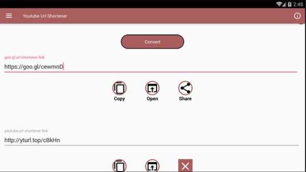 Youtube URL Shortener - Google - Goo.gl and custom screenshot 6