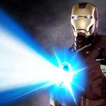 Iron Man Flash Light screenshot 1
