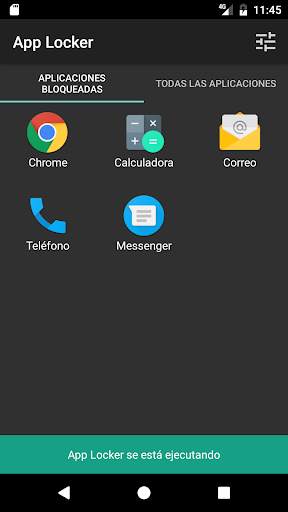 AppLock inteligente screenshot 2