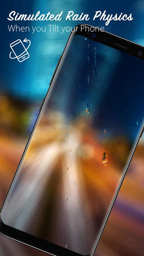 3D Rainy City Live Wallpaper screenshot 3