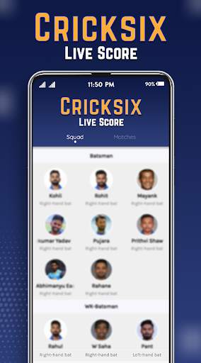 CrickSix - Live Cricket Score screenshot 4
