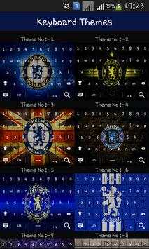 Chelsea Keyboard Theme screenshot 4