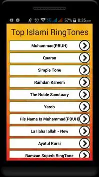 Islamic RingTones 2016+ स्क्रीनशॉट 2