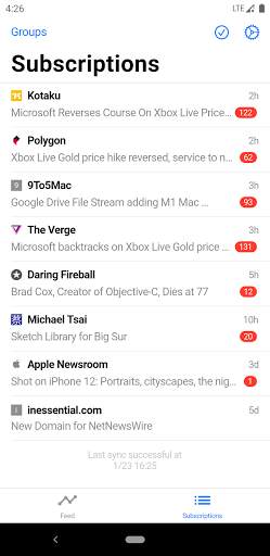 Fluent Reader Lite - RSS Client screenshot 4