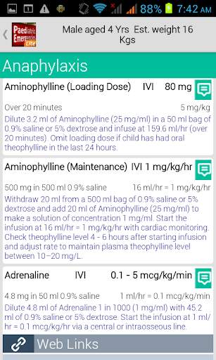 Paediatric Emergencies Lite screenshot 5