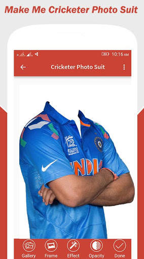 Cricket Photo Suit screenshot 1