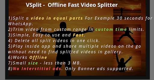 Status Video Splitter- For Social Media & WhatsApp screenshot 1