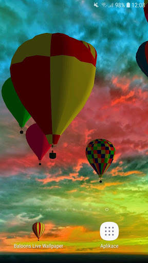 Air Baloons 3D Live Wallpaper screenshot 5