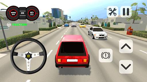 Car Driving Simulator in City screenshot 1