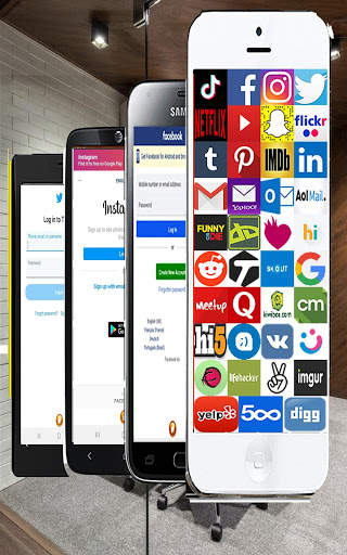 All Social Networks Browser screenshot 1