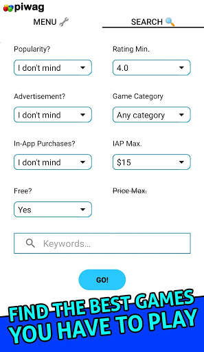 Piwag - Improved Search Engine for the Play Store screenshot 2