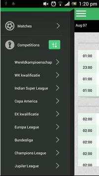 Beemobi Live Goals screenshot 2