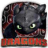 How to Train Your Dragon Toothless Keyboard Theme 10001005