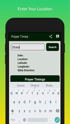 Prayer Times Lite screenshot 3