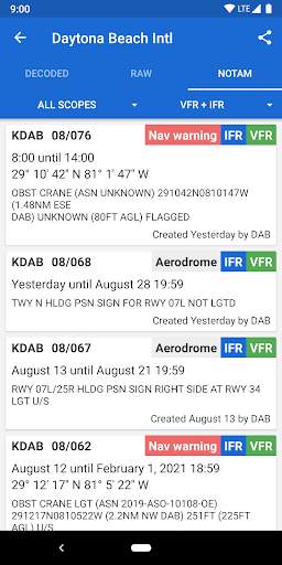 Avia Weather - METAR & TAF screenshot 4