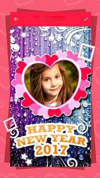 New Year Photo Frame Edit 2017 screenshot 4