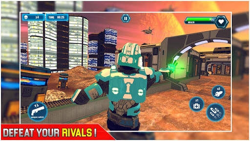 Robo Battleground: Strange Legacy War - Free Game screenshot 2
