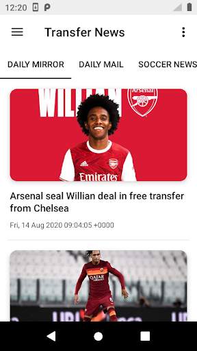 Football Transfer News: Live screenshot 1