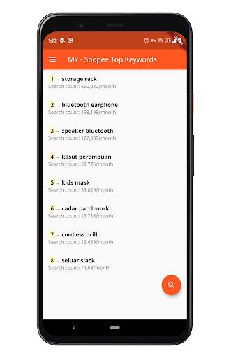 Shopee Keyword Tool screenshot 2