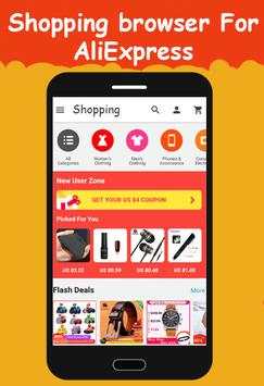 Shopping Browser For AliExpress screenshot 2